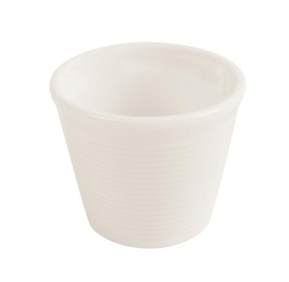 KIELISZEK DO JAJKA LINE 4,5 cm PORCELANA KREMOWA