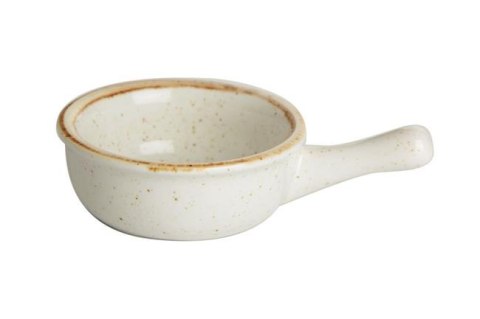 MINI NACZYNIE Z RĄCZKĄ 6 cm SAND PORCELANA KREMOWA 04ALM001707