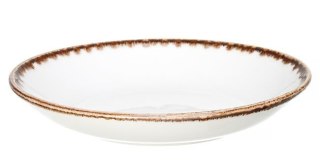 MISKA COUPE VANILLA 25 cm PORCELANA FINE DINE EARTH COLOURS