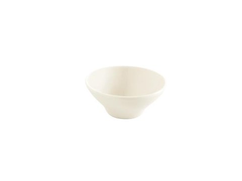 MISKA STOŻKOWA CREMA 300 ml 13 cm PORCELANA KREMOWA