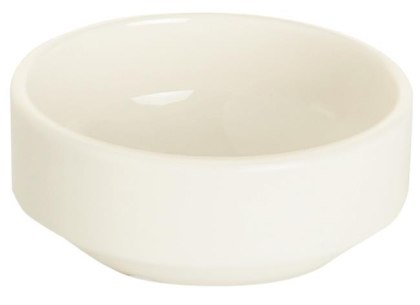 MISKA SZTAPLOWANA CREMA 660 ml 14 cm PORCELANA KREMOWA