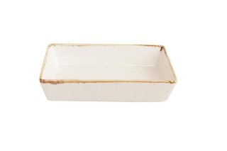 NACZYNIE DO PRZYSTAWEK SAND 16 x 11 cm PORCELANA KREMOWA 04ALM002052