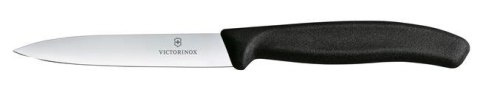 NÓŻ DO JARZYN GŁADKI CZARNY 100 mm, VICTORINOX, 6.7703