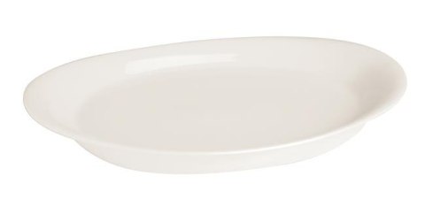 PÓŁMISEK OWALNY DOVE 26 x 18 cm PORCELANA PORLAND KREMOWA