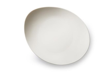 PÓŁMISEK OWALNY EVOLUTION 35,5 x 26 cm PORCELANA KREMOWA