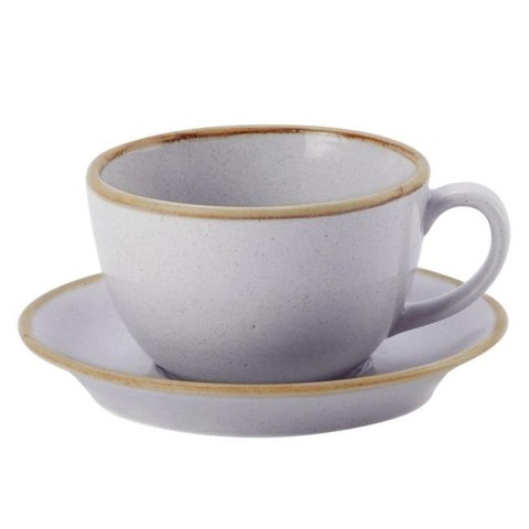 SPODEK ASHEN 12 cm DO FILIŻANKI ESPRESSO PORCELANA SZARA 04ALM001729