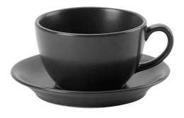 SPODEK COAL 16 cm DO FILIŻANKI PORCELANA PORLAND SEASONS CZARNA DO FILIŻANKI 04ALM001517