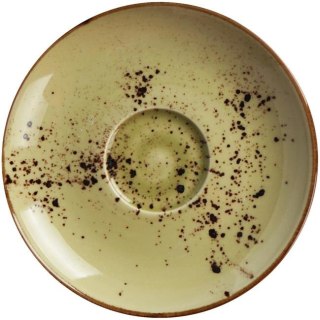 SPODEK OLIVE 16 cm DO FILIŻANKI CAPPUCCINO 778081 PORCELANA FINE DINE EARTH COLOURS