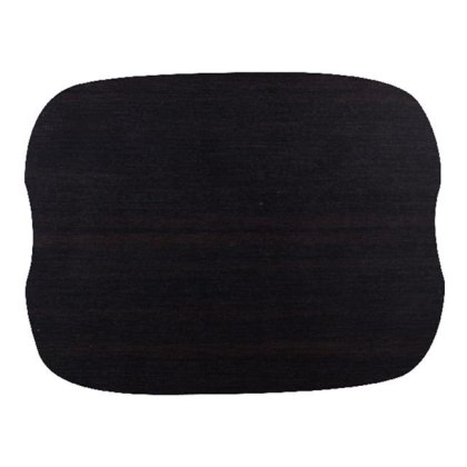 TACA DREWNOPODOBNA WAVE DARK WOOD 43 x 33 cm CIEMNY BRĄZ ROLTEX