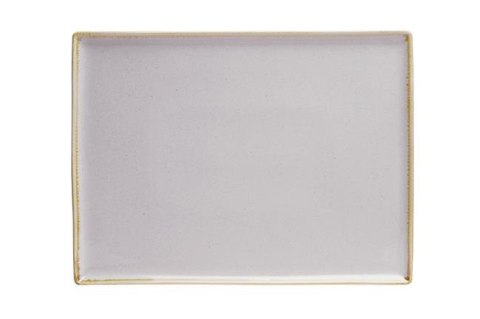 04ALM001508 TACA PROSTOKĄTNA ASHEN 35 x 26 cm PORCELANA SZARA