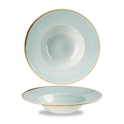 TALERZ GŁĘBOKI DUCK EGG BLUE 24 cm PORCELANA NIEBIESKA CHURCHILL