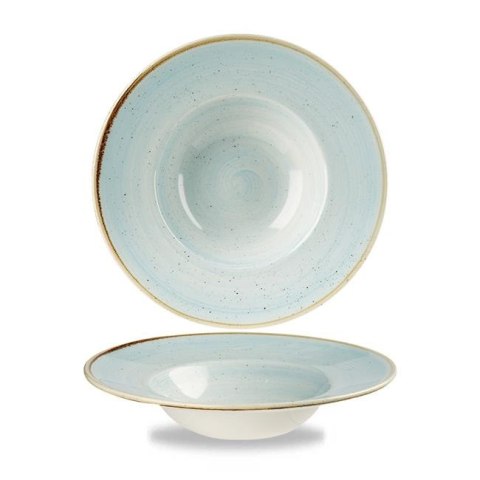 TALERZ GŁĘBOKI DUCK EGG BLUE 24 cm PORCELANA NIEBIESKA CHURCHILL