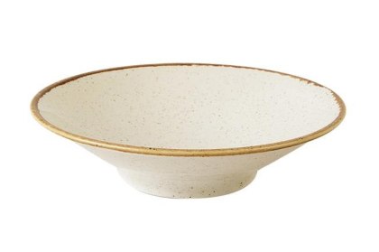 TALERZ GŁĘBOKI SAND 20 cm PORCELANA KREMOWA 04ALM002763