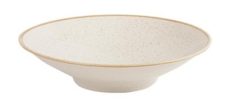 TALERZ NA STOPIE SAND 26 cm PORCELANA KREMOWA 04ALM001947