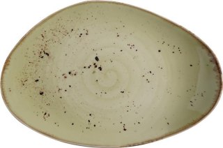 TALERZ O ORGANICZNYM KSZTAŁCIE OLIVE 35 x 21 cm PORCELANA FINE DINE EARTH COLOURS