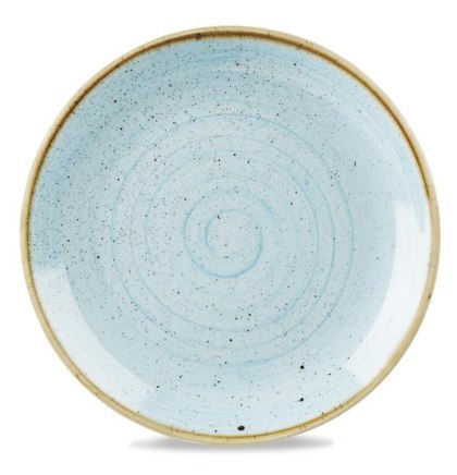 TALERZ PŁYTKI DUCK EGG BLUE 16,5 cm PORCELANA NIEBIESKA CHURCHILL