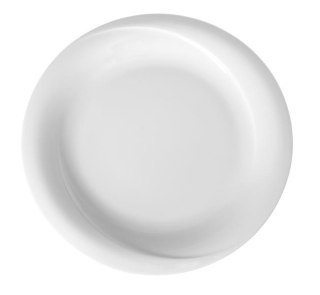 TALERZ PŁYTKI GOURMET 17 cm PORCELANA BIAŁA