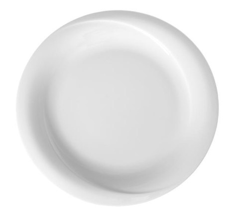 TALERZ PŁYTKI GOURMET 30 cm PORCELANA BIAŁA