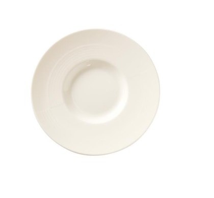 TALERZ PREZENTACYJNY CREMA 31,8 cm PORCELANA KREMOWA