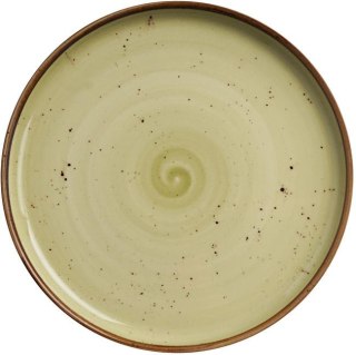 TALERZ Z WYSOKIM RANTEM OLIVE 21 cm PORCELANA FINE DINE EARTH COLOURS