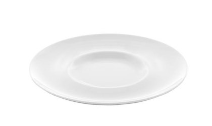 TALERZ PŁYTKI Z SZEROKIM RANTEM BIANCO 31 cm BIAŁY PORCELANA FINE DINE 774366