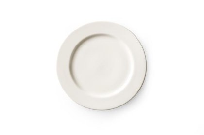 TALERZ PŁYTKI IVORY 16,5 cm PORCELANA KREMOWA LUZERNE