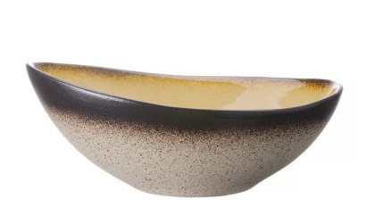 MISA OWALNA TOPAZ 24 cm FINE DINE EARTH COLOURS KAMIONKA ŻÓŁTA, 769782