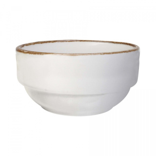 MISKA SZTAPLOWANA VANILLA 400 ml 12 cm PORCELANA FINE DINE EARTH COLOURS