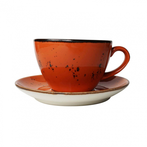 SPODEK DAHLIA 11,5 cm DO FILIŻANKI ESPRESSO PORCELANA FINE DINE 778494