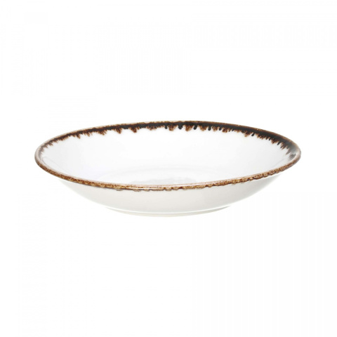 TALERZ GŁĘBOKI COUPE VANILLA 900 ml 23 cm PORCELANA FINE DINE EARTH COLOURS