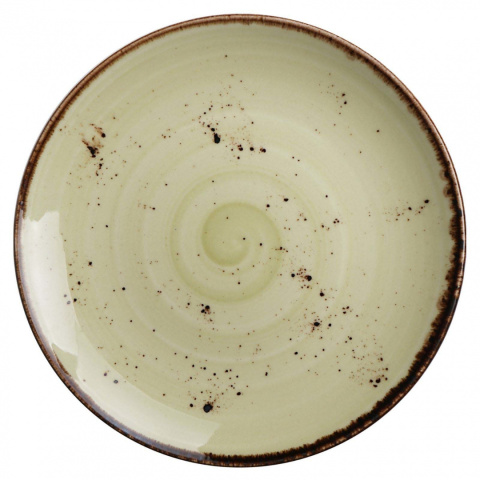 TALERZ PŁYTKI OLIVE 19 cm PORCELANA FINE DINE EARTH COLOURS