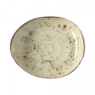 TALERZ PREZENTACYJNY OLIVE 27 x 24 cm PORCELANA FINE DINE EARTH COLOURS