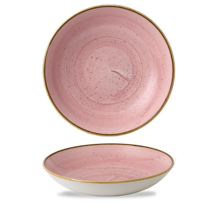 MISKA COUPE STONECAST PETAL PINK 1136 ml RÓŻOWA PORCELANA CHURCHILL SPPSEVB91