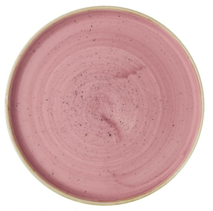 TALERZ Z WYSOKIM RANTEM PETAL PINK 21 cm RÓŻOWY PORCELANA CHURCHILL SPPSWP211