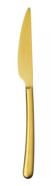 NÓŻ DESEROWY AMARONE GOLD 19 cm KOLOR ZŁOTY FINE DINE 1 szt.