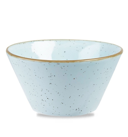 MISKA STOŻKOWA DUCK EGG BLUE 340 ml 12,1 cm PORCELANA NIEBIESKA CHURCHILL