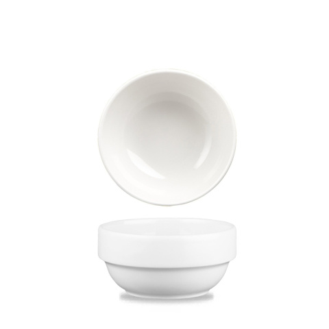 MISKA SZTAPLOWANA PROFILE 360 ml 11,5 cm PORCELANA KREMOWA CHURCHILL