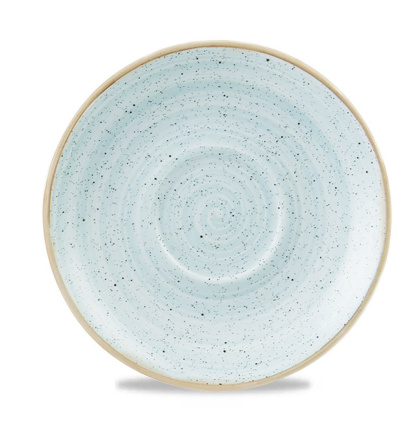 SPODEK DUCK EGG BLUE 11, 8 cm DO FILIŻANKI ESPRESSO SDESCEB91 PORCELANA NIEBIESKA CHURCHILL