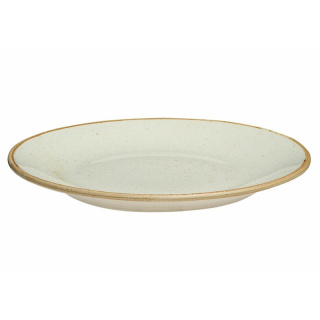 TALERZ PŁYTKI SAND 24 cm PORCELANA KREMOWA 04ALM001655