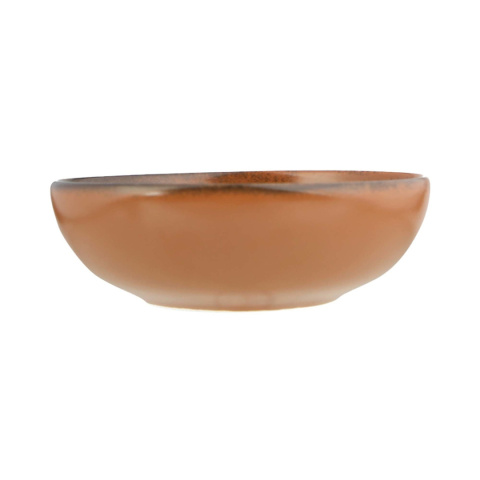 MISKA LYKKE BROWN 10 cm PORCELANA BRĄZ