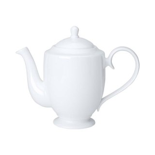 DZBANEK DO KAWY CLASSIC WHITE 1,1l PORCELANA KREMOWA