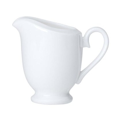 MLECZNIK CLASSIC WHITE 120 ml 7 cm PORCELANA KREMOWA