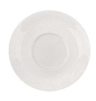 SPODEK STORM 11 cm DO FILIŻANKI 64 ml PORCELANA KREMOWA