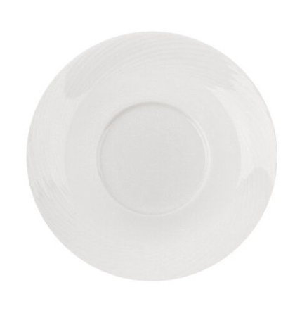 SPODEK STORM 11 cm DO FILIŻANKI 64 ml PORCELANA KREMOWA