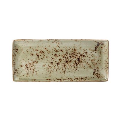 PÓŁMISEK PROSTOKĄTNY CRAFT GREEN 37 x 16,5 cm