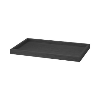 TACA DĘBOWA MADEIRA BLACK CZARNA GN 1/1 530x325x40 mm FINE DINE