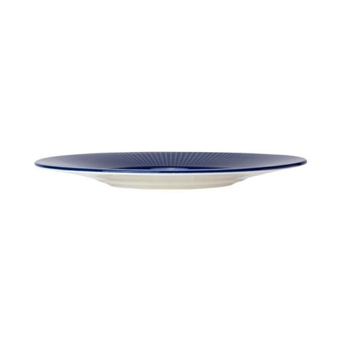 TALERZ ZE ŚREDNIM RANTEM WILLOW AZURE GOURMET 28,5 cm PORCELANA NIEBIESKA STEELITE 9115C1171