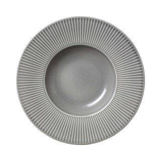 TALERZ DO PASTY WILLOW MIST ø28,5 cm PORCELANA SZARA STEELITE 9114C1176