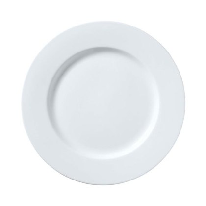 TALERZ PŁYTKI CLASSIC WHITE 30 cm PORCELANA KREMOWA