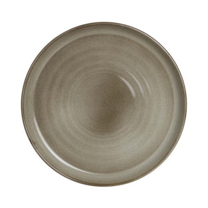 TALERZ PŁYTKI Z WYSOKIM RANTEM POTTERS PIER 26,7 cm SZARY STEELITE 6121RG015